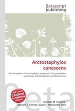 Arctostaphylos canescens