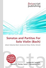 Sonatas and Partitas For Solo Violin (Bach)