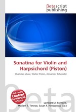 Sonatina for Violin and Harpsichord (Piston)