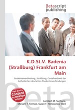 K.D.St.V. Badenia (Stra?burg) Frankfurt am Main