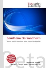 Sondheim On Sondheim