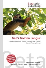 Gees Golden Langur