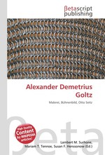 Alexander Demetrius Goltz