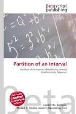 Partition of an Interval