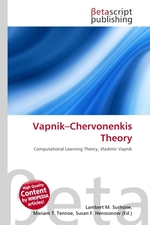 Vapnik–Chervonenkis Theory