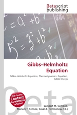 Gibbs–Helmholtz Equation