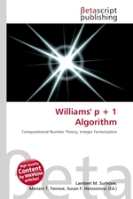 Williams p + 1 Algorithm