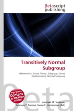 Transitively Normal Subgroup