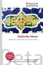 Stolarsky Mean