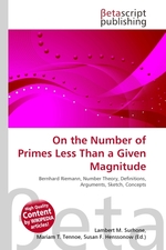 On the Number of Primes Less Than a Given Magnitude