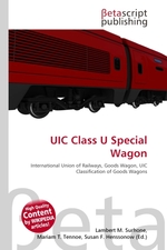 UIC Class U Special Wagon