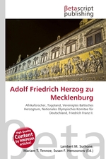 Adolf Friedrich Herzog zu Mecklenburg