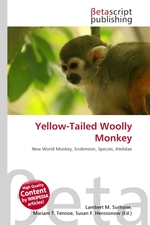 Yellow-Tailed Woolly Monkey