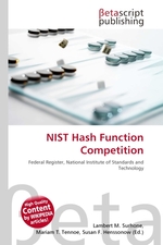 NIST Hash Function Competition