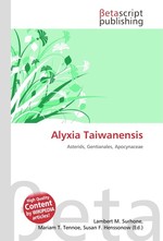 Alyxia Taiwanensis