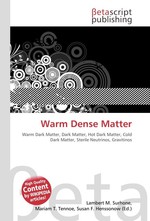 Warm Dense Matter