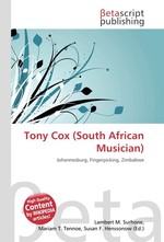 Tony Cox (South African Musician)