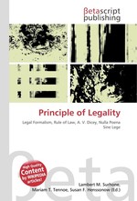 Principle of Legality