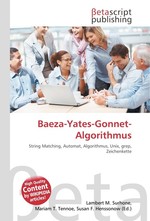 Baeza-Yates-Gonnet-Algorithmus