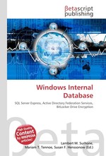 Windows Internal Database