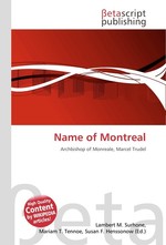 Name of Montreal