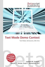 Text Mode Demo Contest