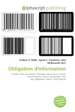 Obligation dInformation