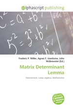 Matrix Determinant Lemma