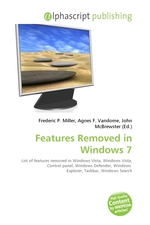 Features Removed in Windows 7