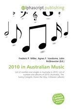 2010 in Australian Music