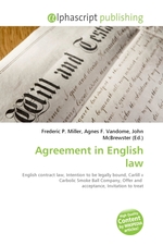 Agreement in English law