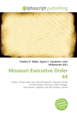 Missouri Executive Order 44