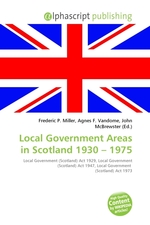 Local Government Areas in Scotland 1930 – 1975