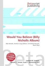 Would You Believe (Billy Nicholls Album)