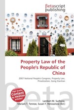 Property Law of the Peoples Republic of China
