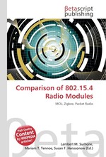 Comparison of 802.15.4 Radio Modules