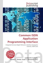 Common ISDN Application Programming Interface