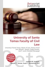 University of Santo Tomas Faculty of Civil Law