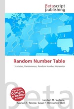 Random Number Table