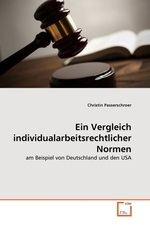 Ein Vergleich individualarbeitsrechtlicher Normen. am Beispiel von Deutschland und den USA