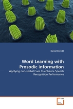 Word Learning with Prosodic information. Applying non-verbal Cues to enhance Speech Recognition Performance