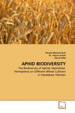 APHID BIODIVERSITY. The Biodiversity of Aphids (Aphididae: Homoptera) on Different Wheat Cultivars in Faisalabad, Pakistan