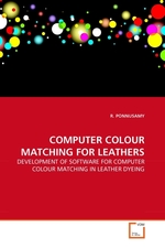 COMPUTER COLOUR MATCHING FOR LEATHERS. DEVELOPMENT OF SOFTWARE FOR COMPUTER COLOUR MATCHING IN LEATHER DYEING