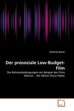 Der prosoziale Low-Budget-Film. Die Rahmenbedingungen am Beispiel des Films Warum... der Aktion Disco Fieber