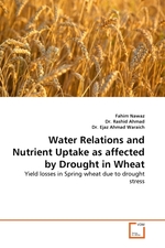 Water Relations and Nutrient Uptake as affected by Drought in Wheat. Yield losses in Spring wheat due to drought stress