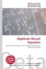 Algebraic Riccati Equation