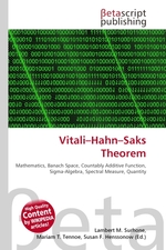 Vitali–Hahn–Saks Theorem