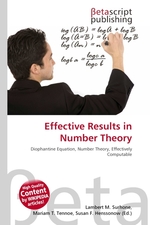 Effective Results in Number Theory