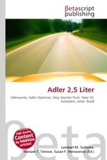 Adler 2,5 Liter