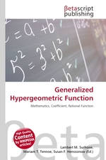 Generalized Hypergeometric Function